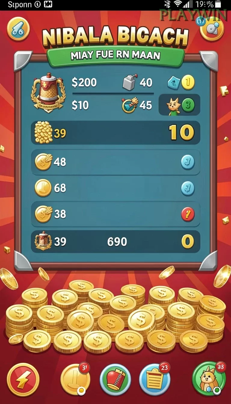 Cuplikan layar WAJAN4D — menu navigasi